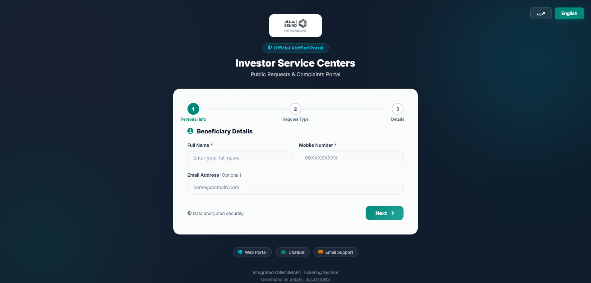 ESNAD Investors Service Centers